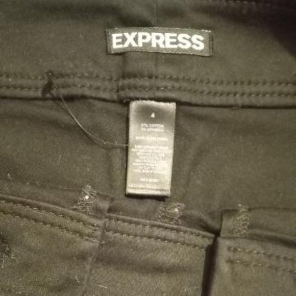 BLACK HIGH WAIST SHORT SHORTS - Picture 4 of 6